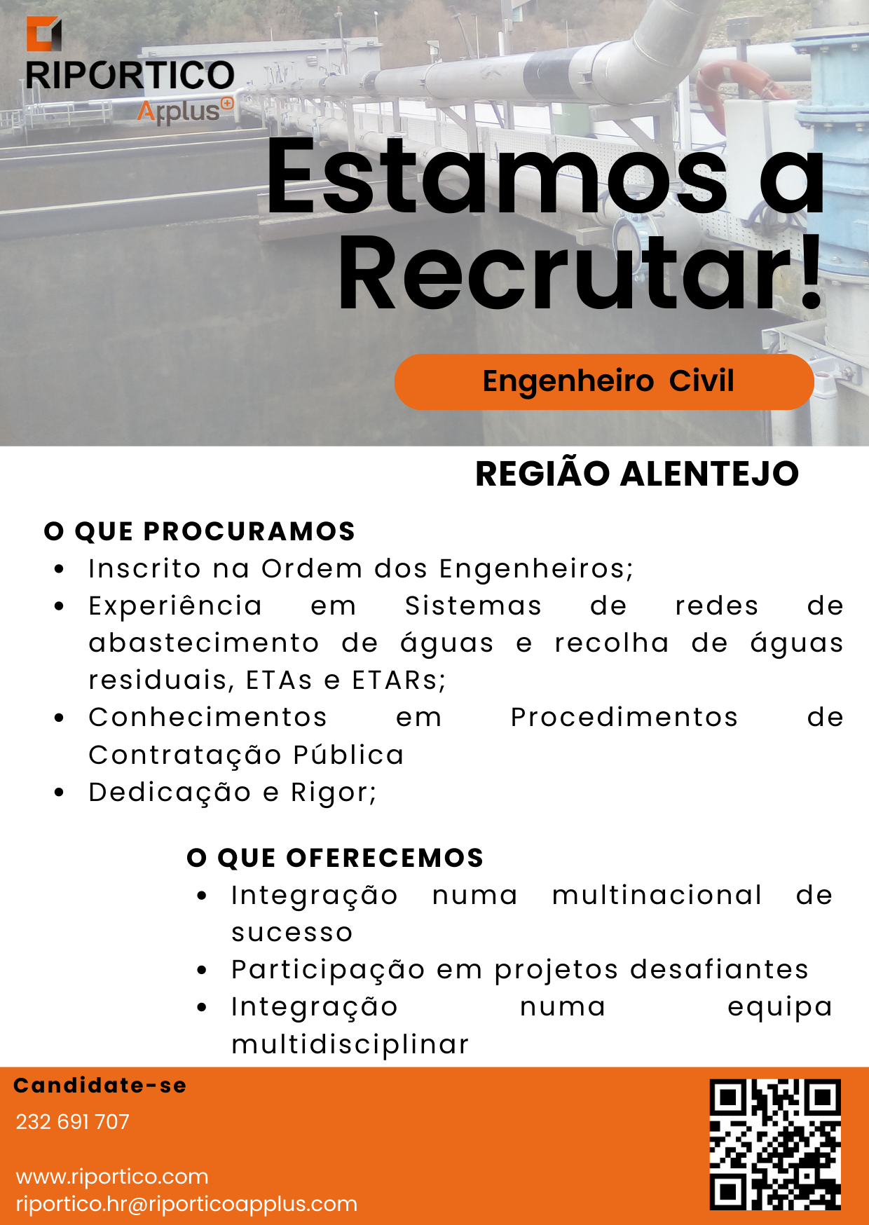 Engenheiro Civil e CSO – Região Norte