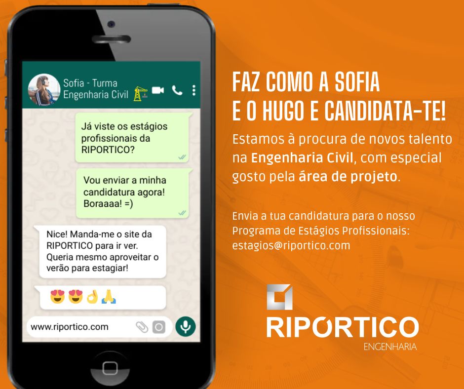 Estágios Profissionais _ Engenharia Civil / Ambiente / Segurança