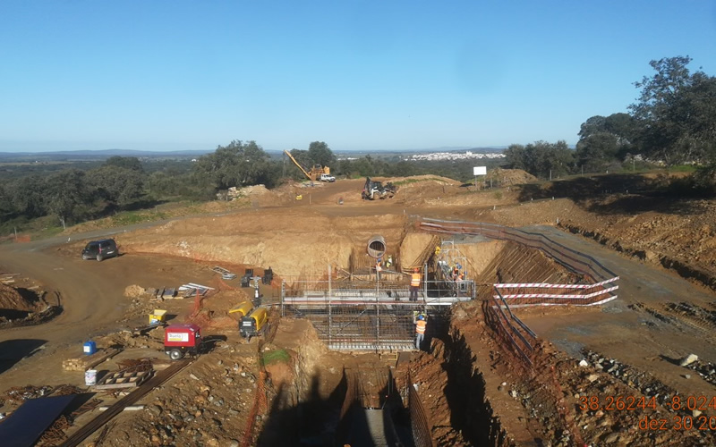 Riportico Engenharia fiscaliza empreitada de construção do Circuito Hidráulico de Viana do Alentejo