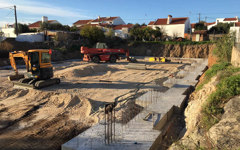 Riportico assegura fiscalização e coordenação de segurança na empreitada de construção do Centro Social de Aguiar