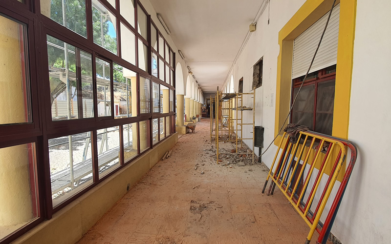 Riportico Engenharia fiscaliza requalificação e modernização da Escola Básica Garcia de Orta
