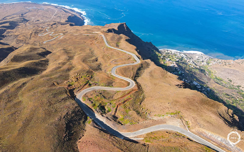 Inaugurado troço de estrada construído entre Chã de Escudela e Tarrafal de Monte Trigo em Cabo Verde