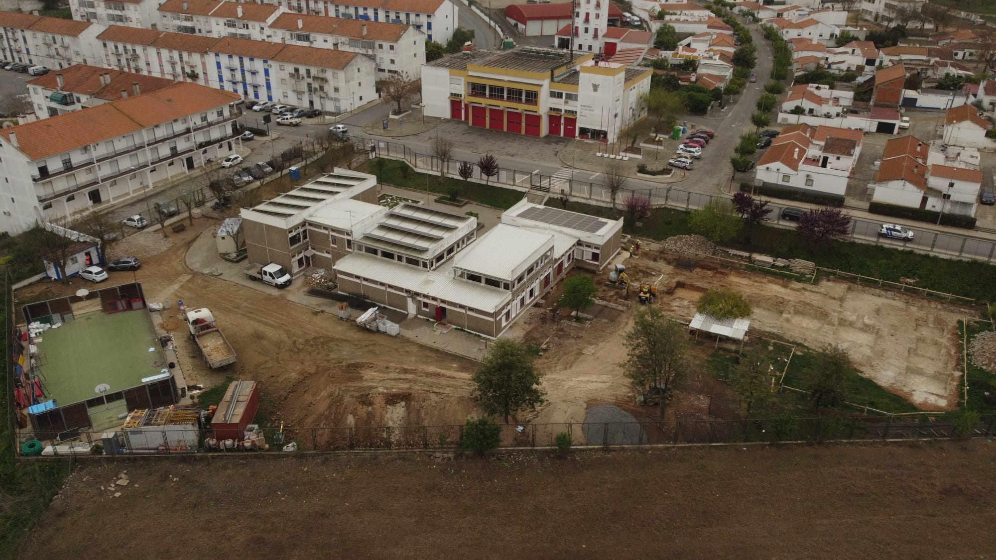 Fiscalização do novo Centro Escolar de Moura assegurada pela Riportico Engenharia