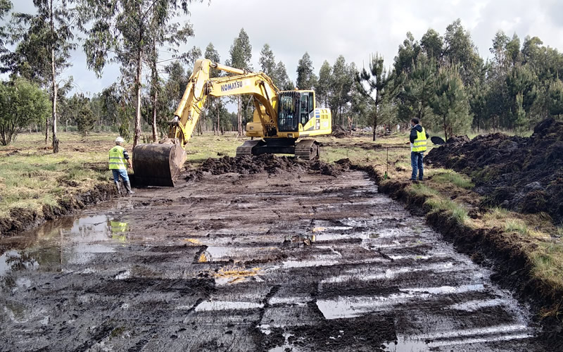 Riportico está em Estarreja a acompanhar a empreitada de remoção dos solos e sedimentos contaminados na Vala de São Filipe e envolvente